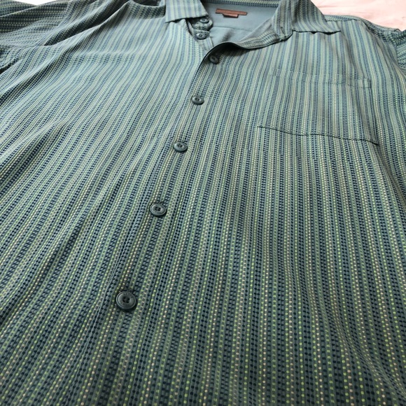SETTE PONTI Casual Button-Down Silk Shirt - Picture 8 of 8